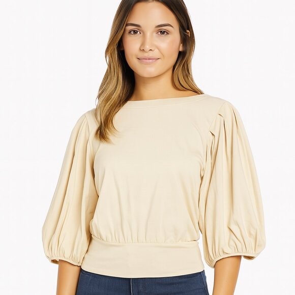 Express Cotton Wrap Back Tie Top – Size Medium - Picture 1 of 8